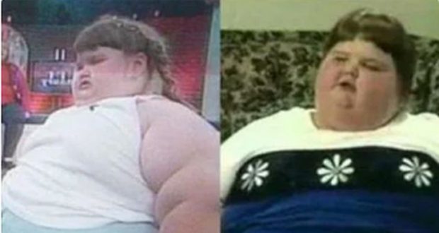 Последни новини Когато е на 8, тя тежи 200 кг и яде по 10000 калории дневно. Ето как изглежда днес най-дебелото момиченце в света (Снимки)