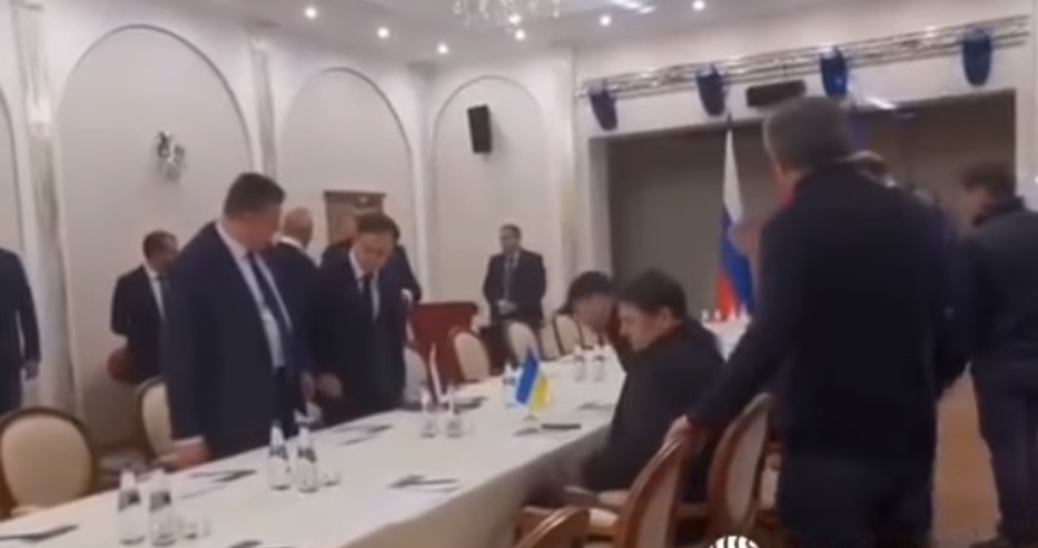 Пуснаха откъс от преговорите между Русия и Украйна