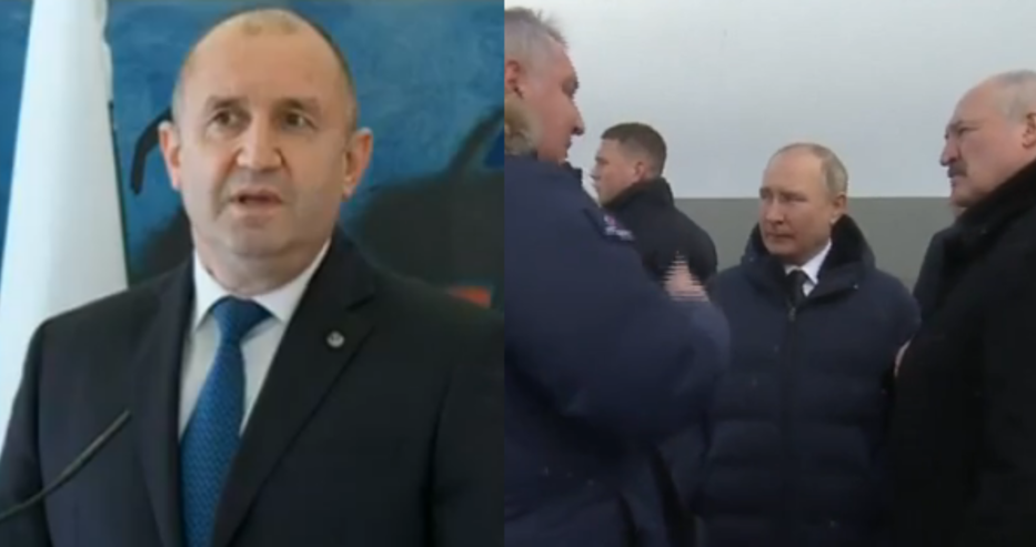 Радев рязко смени тона към Путин