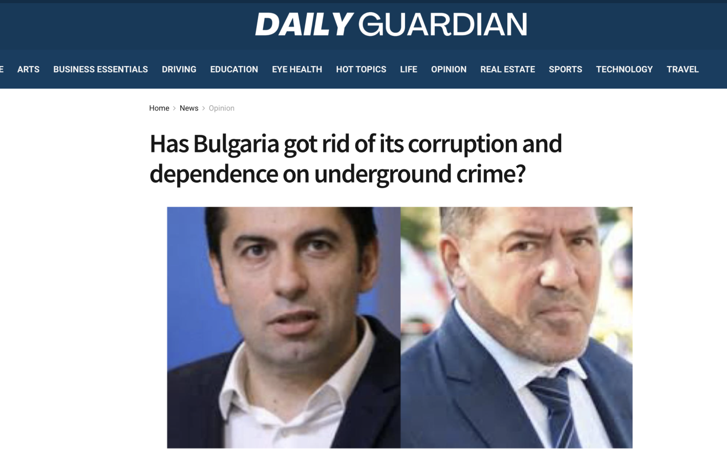 Канадският “Дейли Гардиън”: Маджо наднича зад гърба на Кирил Петков