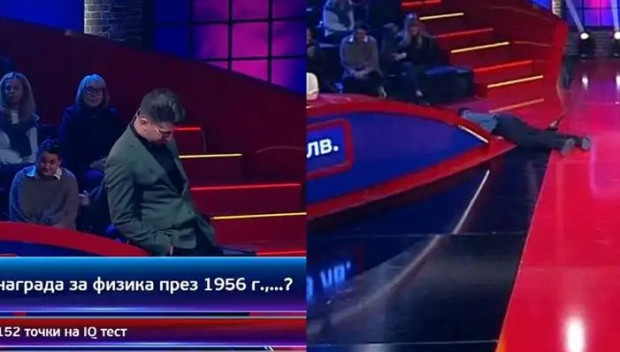 Сашо Кадиев претърпя инцидент в телевизионното студио