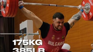 Карлос Насар изхвърли 180 кг на тренировка в Нинбо преди Световното